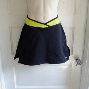 Shebeest Black and Neon Yellow SB Cycloskort Bike Skort S